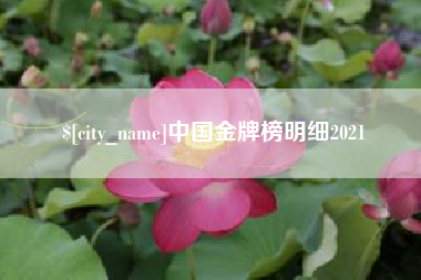 黄石中国金牌榜明细2021