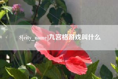 黄石九宫格游戏叫什么