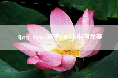 黄石男子5000米中国参赛