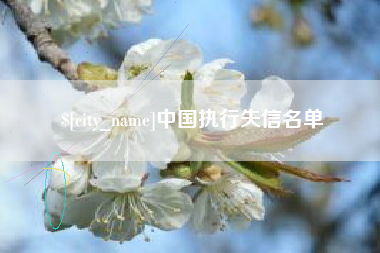 黄石中国执行失信名单