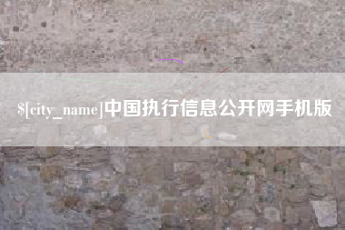 黄石中国执行信息公开网手机版