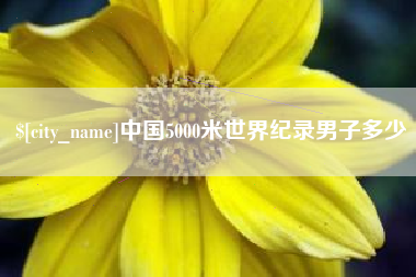 黄石中国5000米世界纪录男子多少