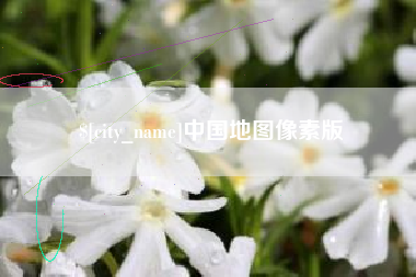 黄石中国地图像素版