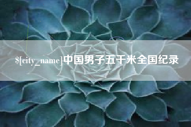 黄石中国男子五千米全国纪录