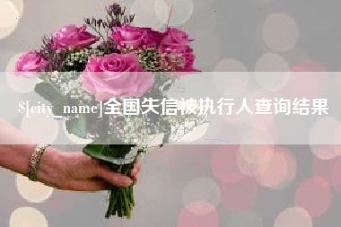 黄石全国失信被执行人查询结果