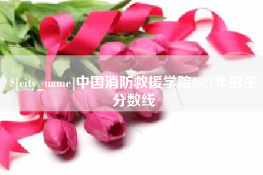 黄石中国消防救援学院2021年招生分数线