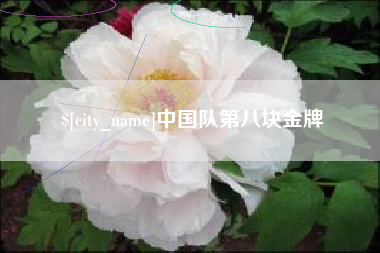 黄石中国队第八块金牌