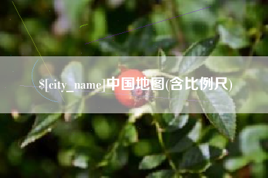 黄石中国地图(含比例尺)